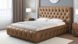 Обновите дизайн спальни: перетяжка изголовья кровати