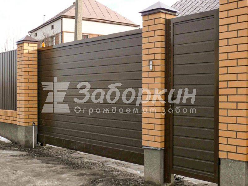 Откатные ворота «Дорхан»: условия покупки в компании «Заборкин»